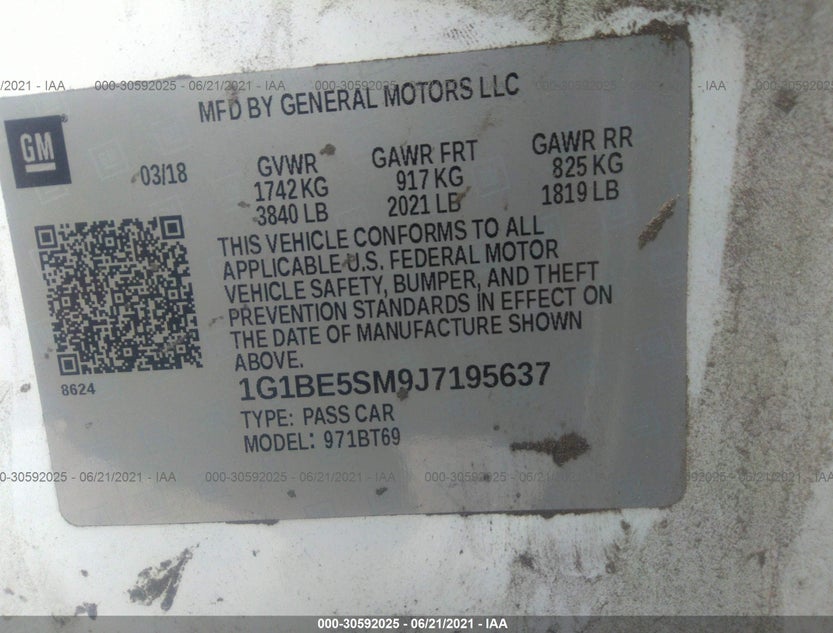 1G1BE5SM9J7195637