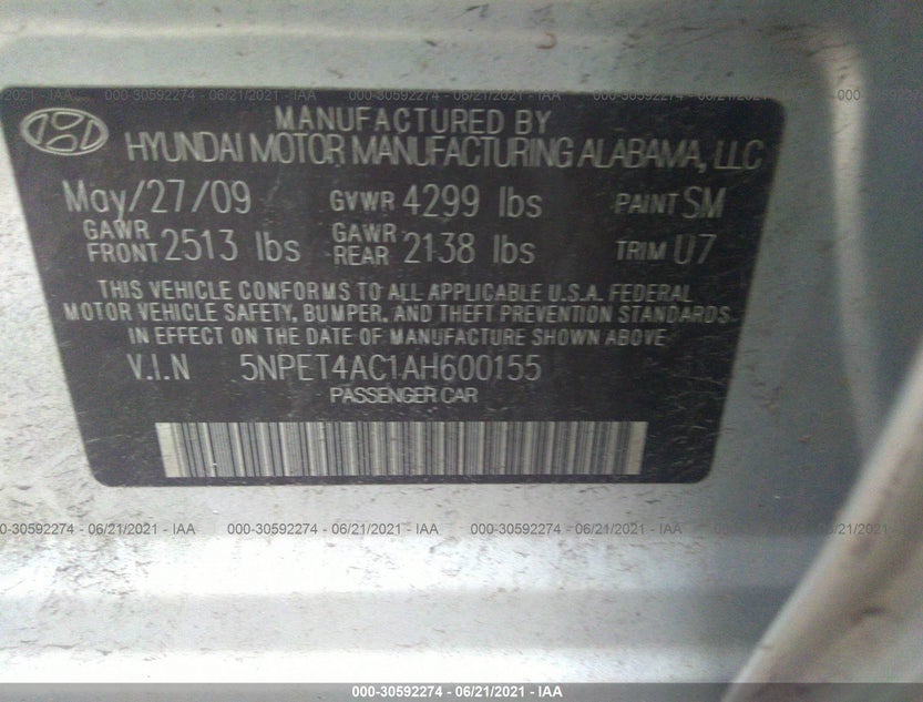5NPET4AC1AH600155