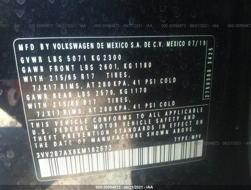 3VV2B7AX8KM182572