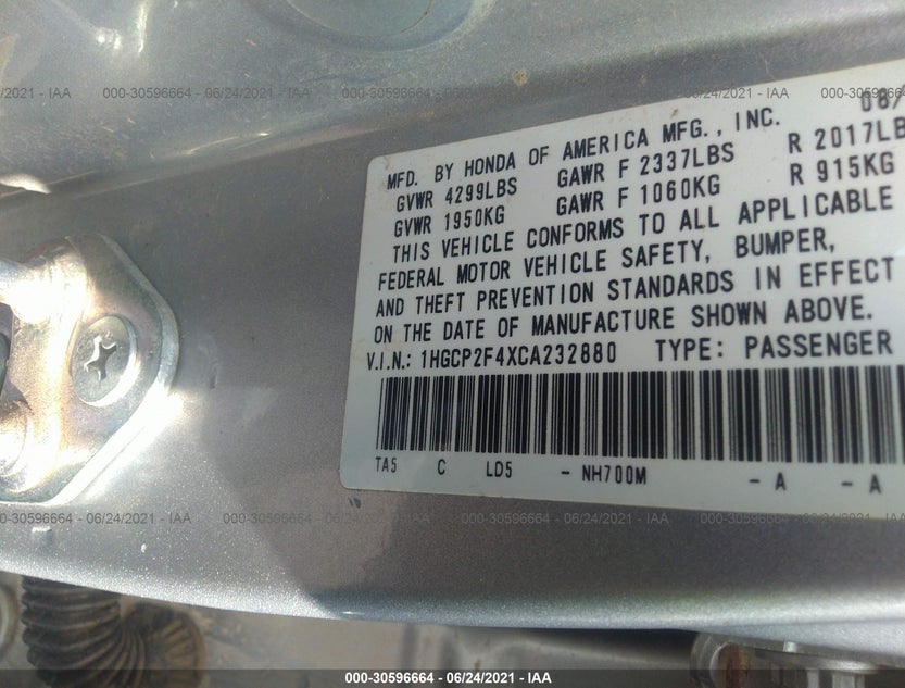 1HGCP2F4XCA232880