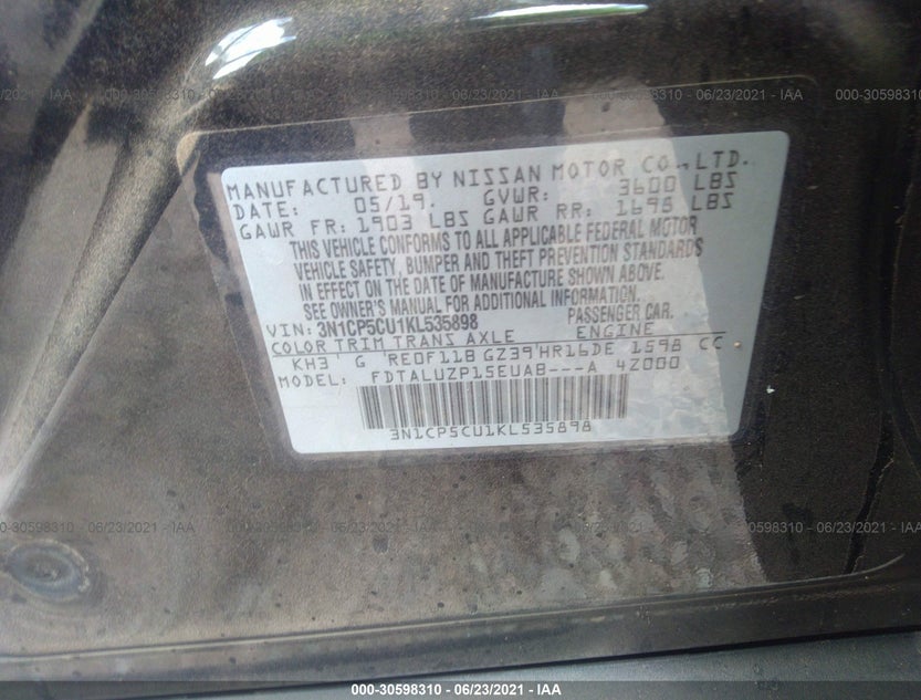 3N1CP5CU1KL535898