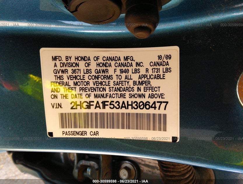 2HGFA1F53AH306477