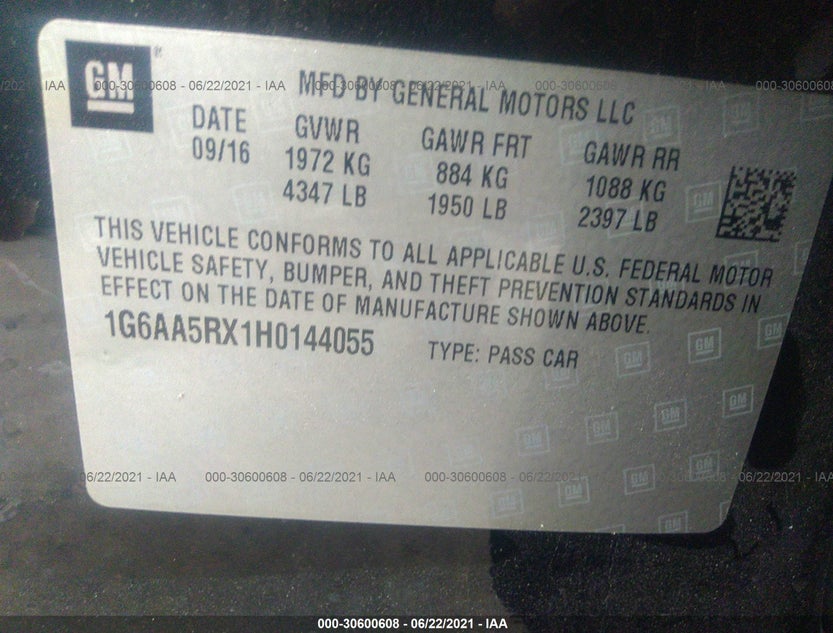 1G6AA5RX1H0144055