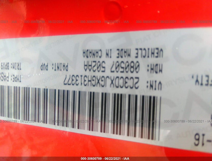 2C3CDXJGXGH313377