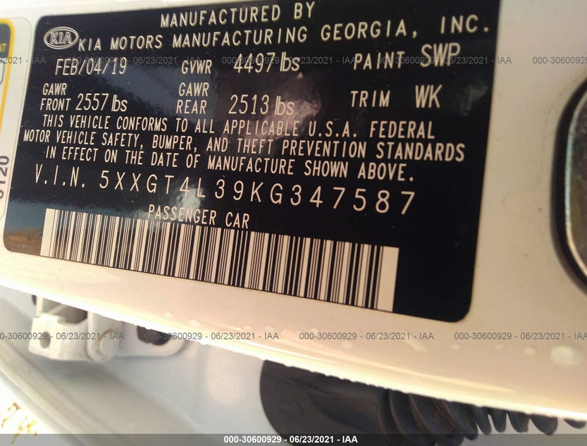 5XXGT4L39KG347587
