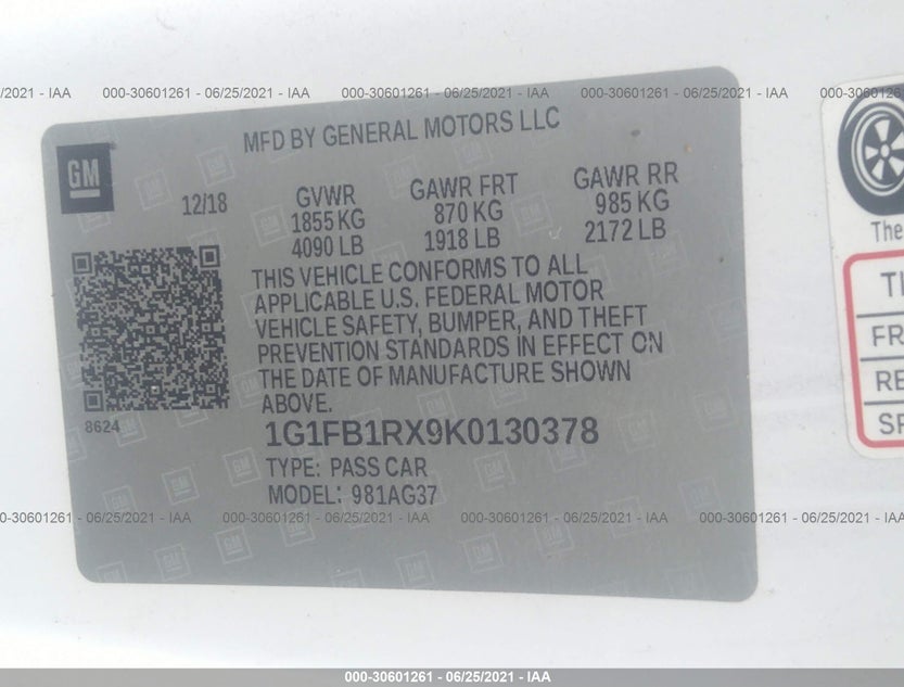 1G1FB1RX9K0130378