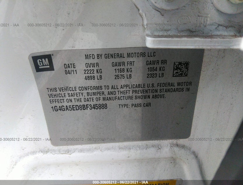 1G4GA5ED8BF345888