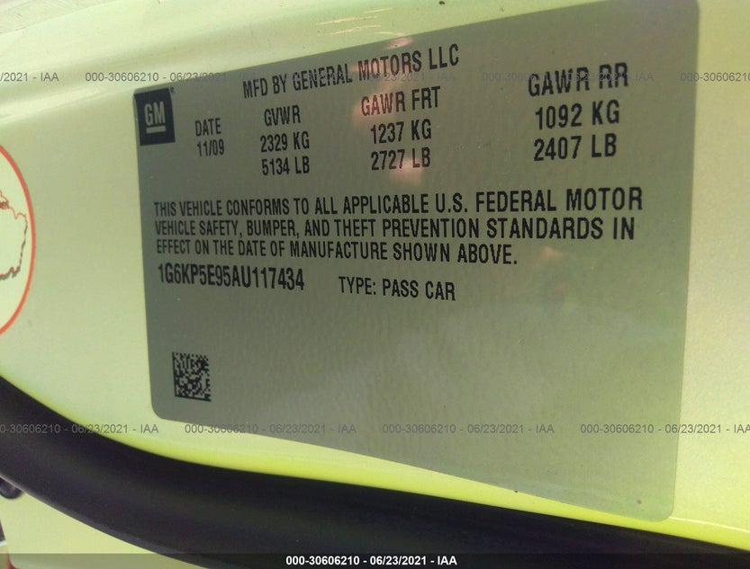 1G6KP5E95AU117434