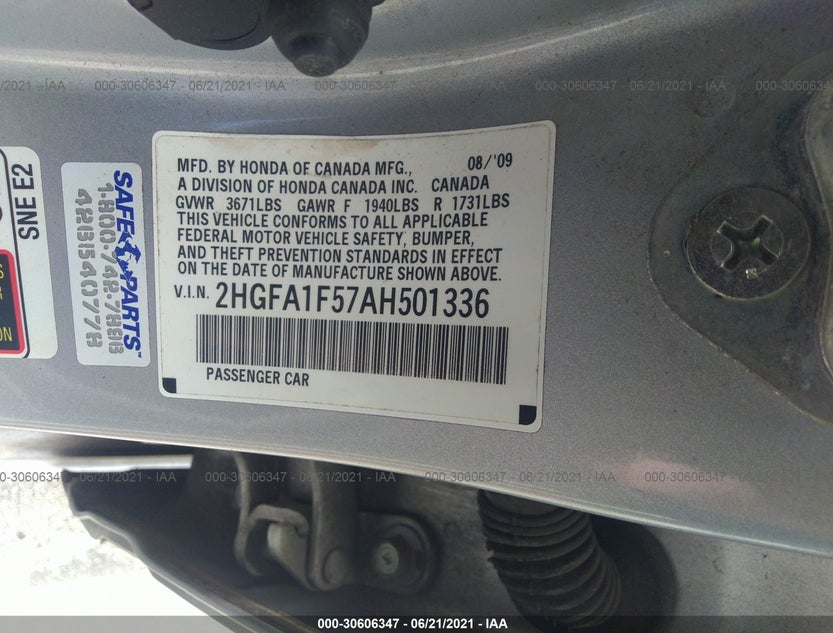 2HGFA1F57AH501336