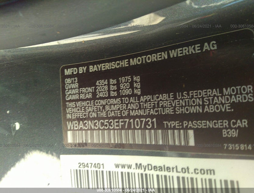 WBA3N3C53EF710731