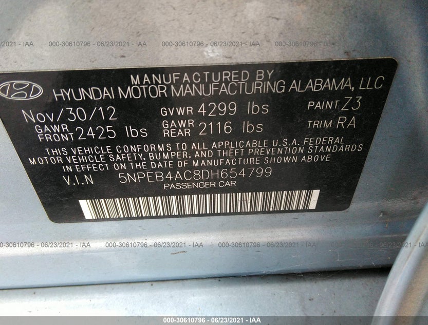 5NPEB4AC8DH654799