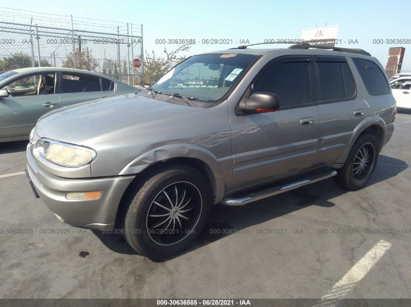 2002 Oldsmobile Bravada VIN: 1GHDT13S722439483 Lot: 30636585