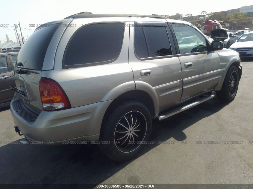 2002 Oldsmobile Bravada VIN: 1GHDT13S722439483 Lot: 30636585