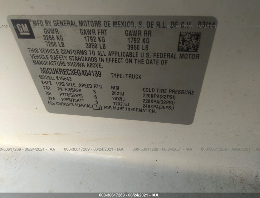 3GCUKREC3EG404139