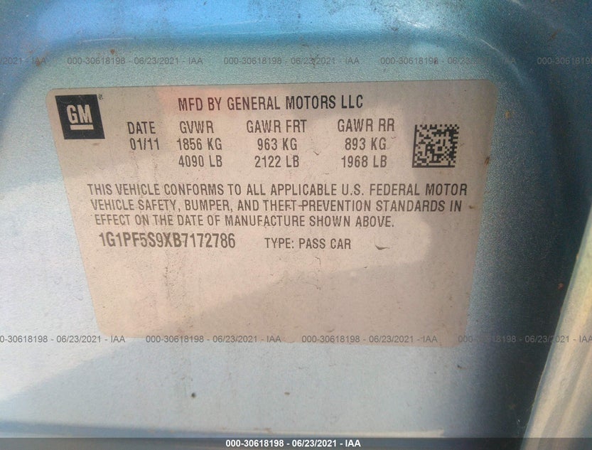 1G1PF5S9XB7172786