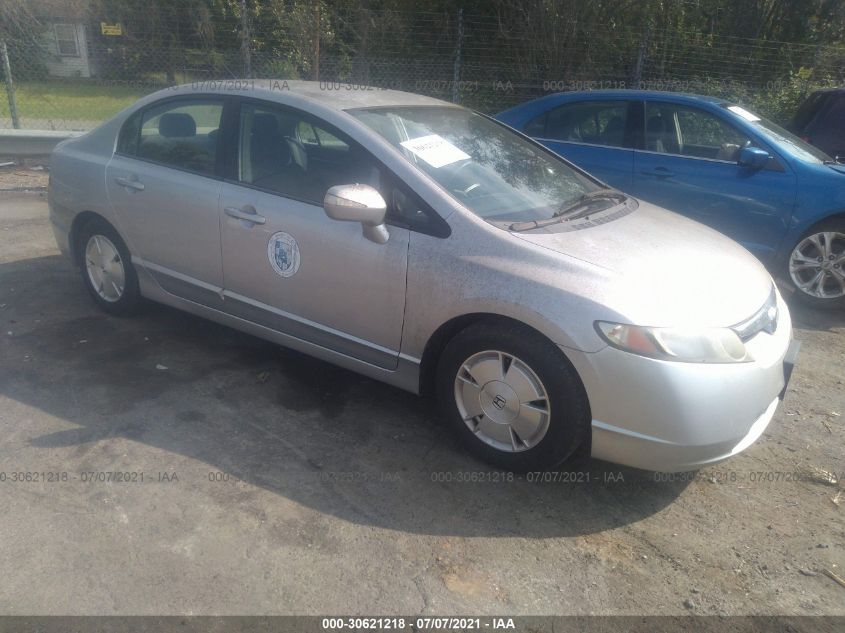 2006 Honda Civic Hybrid VIN: JHMFA36256S026395 Lot: 30621218