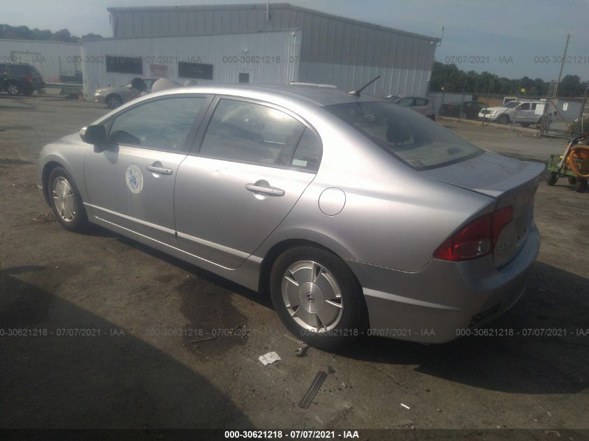 2006 Honda Civic Hybrid VIN: JHMFA36256S026395 Lot: 30621218