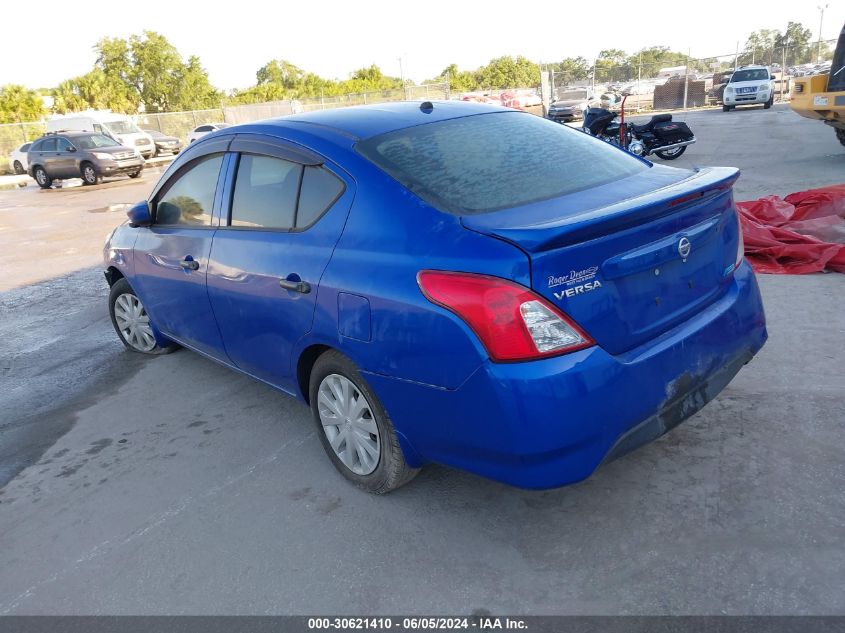 2016 Nissan Versa 1.6 S+ VIN: 3N1CN7AP5GL834624 Lot: 30621410