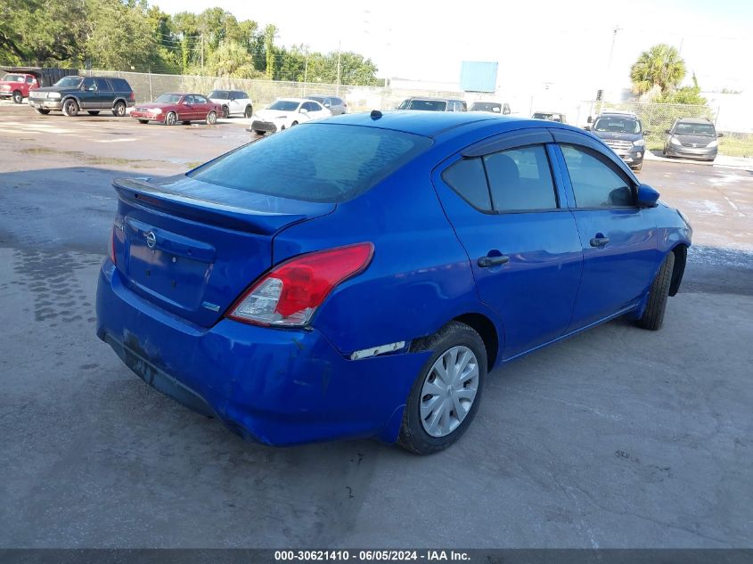 2016 Nissan Versa 1.6 S+ VIN: 3N1CN7AP5GL834624 Lot: 30621410