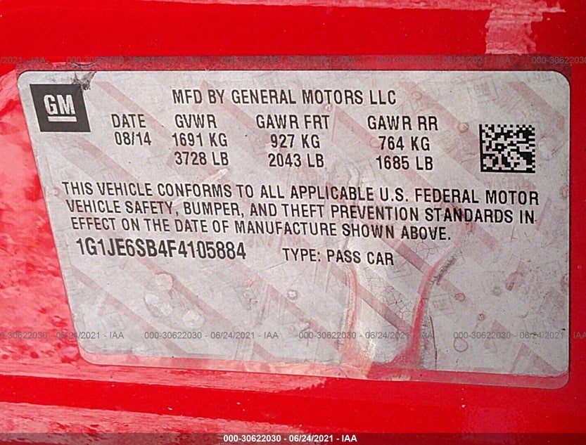 1G1JE6SB4F4105884