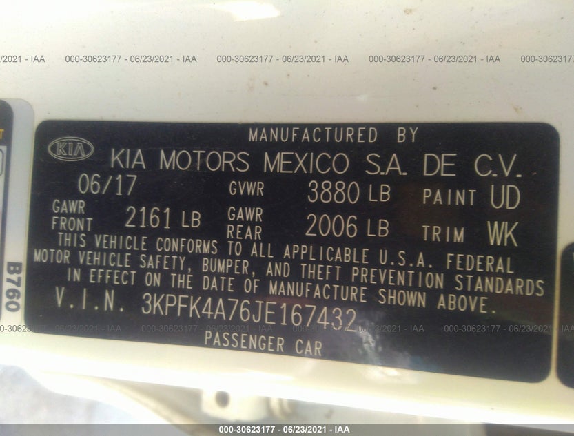 3KPFK4A76JE167432