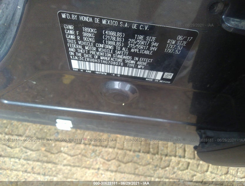 3CZRU6H31HG708076