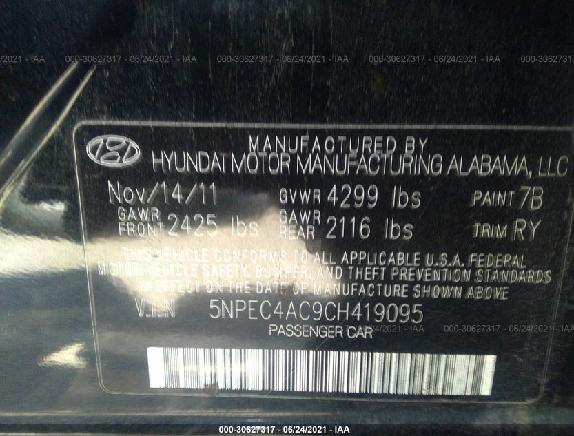 5NPEC4AC9CH419095