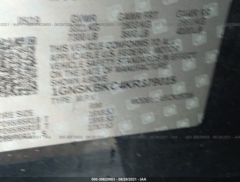 1GNSKBKC4KR379015
