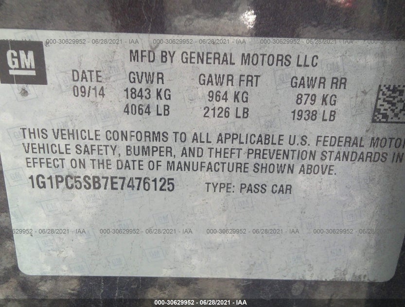 1G1PC5SB7E7476125
