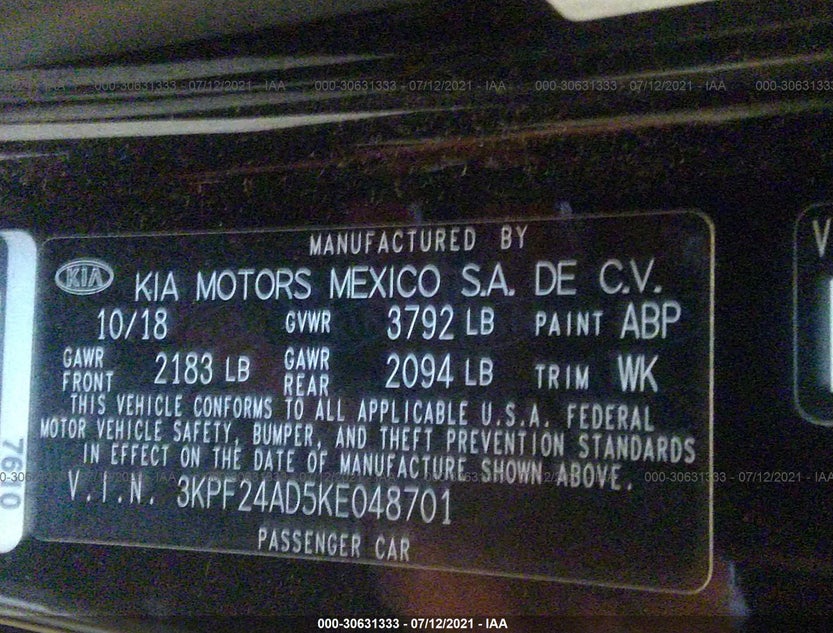 3KPF24AD5KE048701
