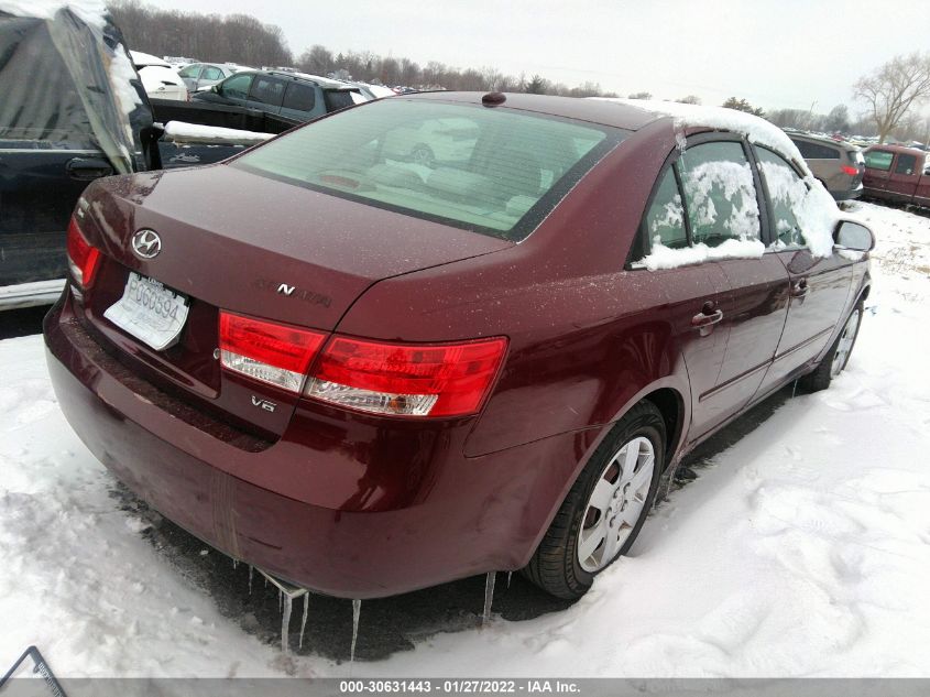 2008 Hyundai Sonata Gls V6 VIN: 5NPET46F98H324157 Lot: 30631443