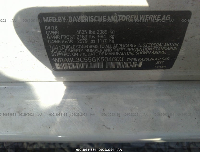 WBA8E3C55GK504603
