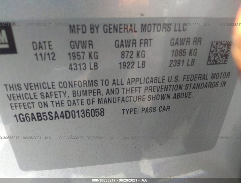1G6AB5SA4D0136058