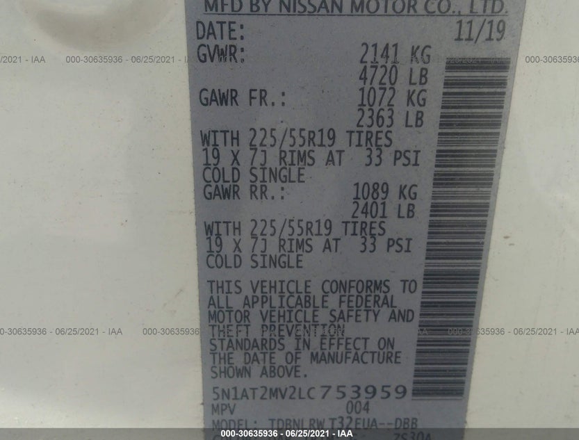 5N1AT2MV2LC753959