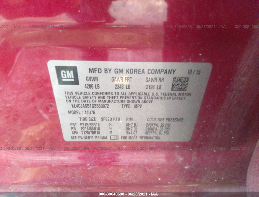 KL4CJASB1GB550072