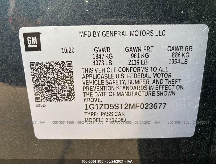 1G1ZD5ST2MF023677