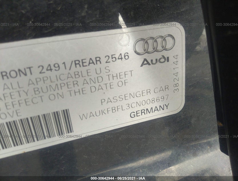 WAUKFBFL3CN008697