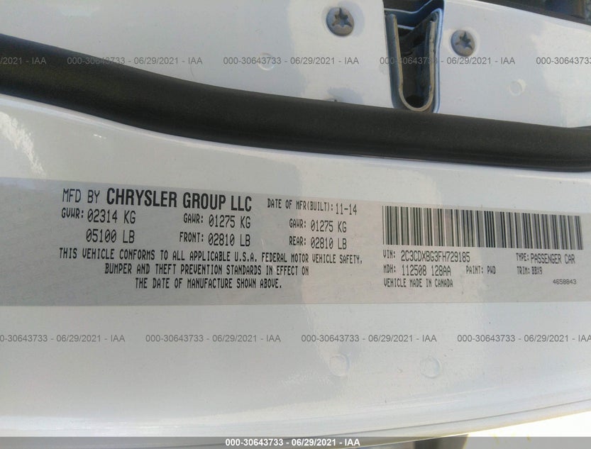 2C3CDXBG3FH729185