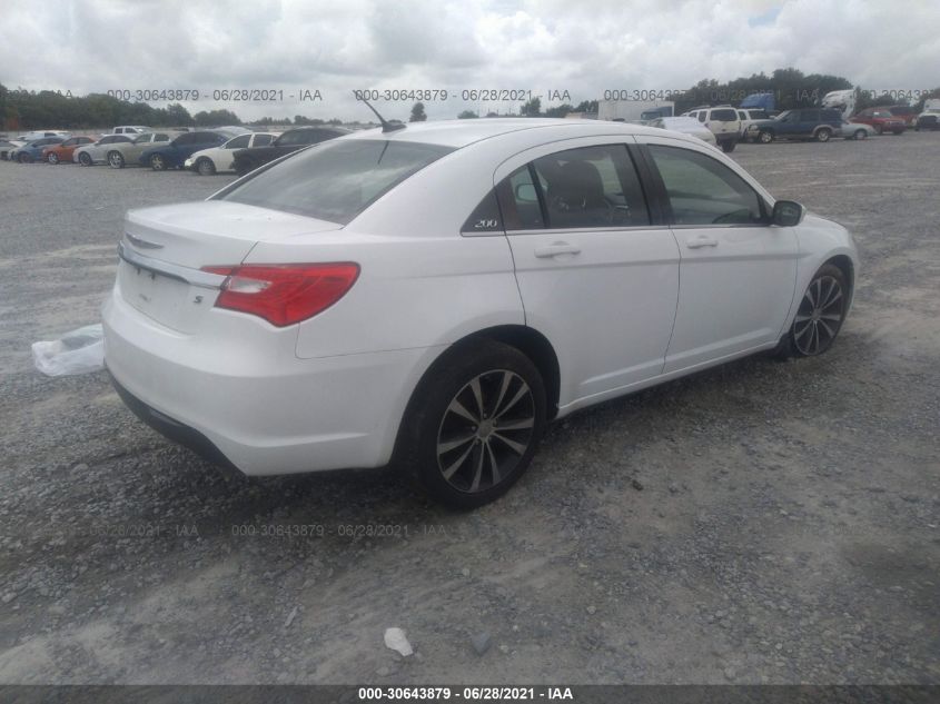 2012 Chrysler 200 S VIN: 1C3CCBHG5CN108501 Lot: 30643879