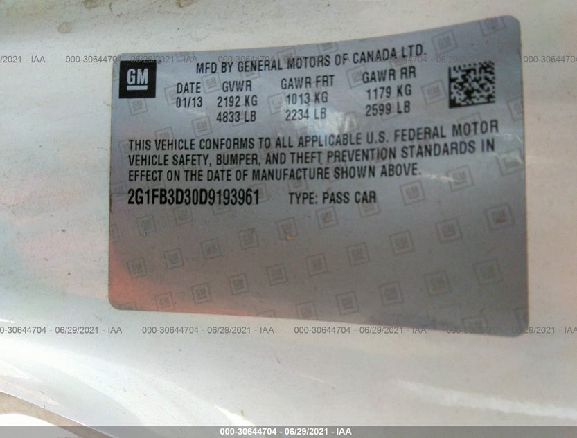 2G1FB3D30D9193961