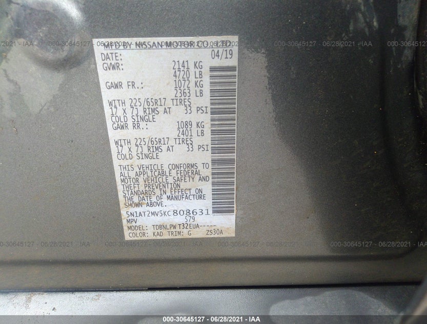 5N1AT2MV5KC808631