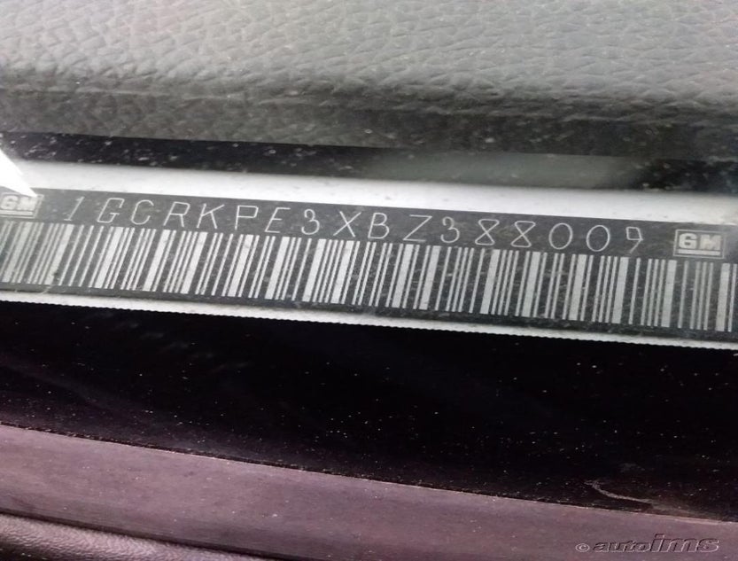 1GCRKPE3XBZ388009