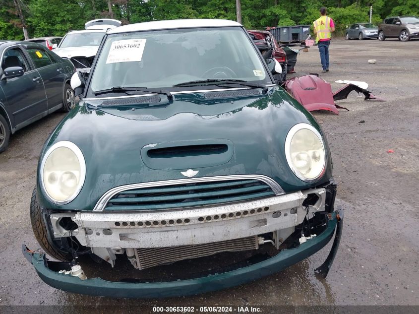 2004 Mini Cooper S VIN: WMWRE33484TD85644 Lot: 30653602