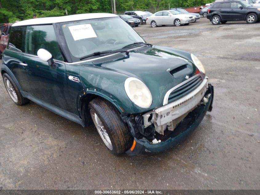 2004 Mini Cooper S VIN: WMWRE33484TD85644 Lot: 30653602