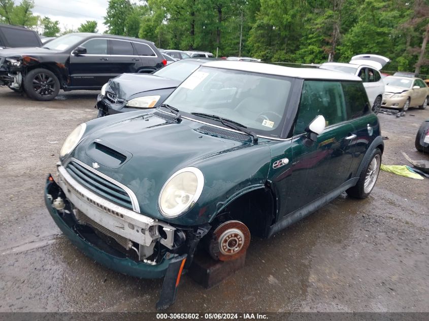 2004 Mini Cooper S VIN: WMWRE33484TD85644 Lot: 30653602