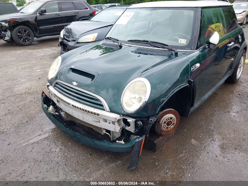 2004 Mini Cooper S VIN: WMWRE33484TD85644 Lot: 30653602