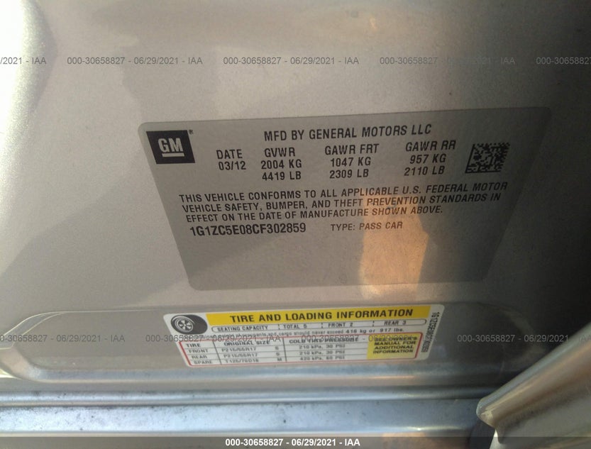 1G1ZC5E08CF302859
