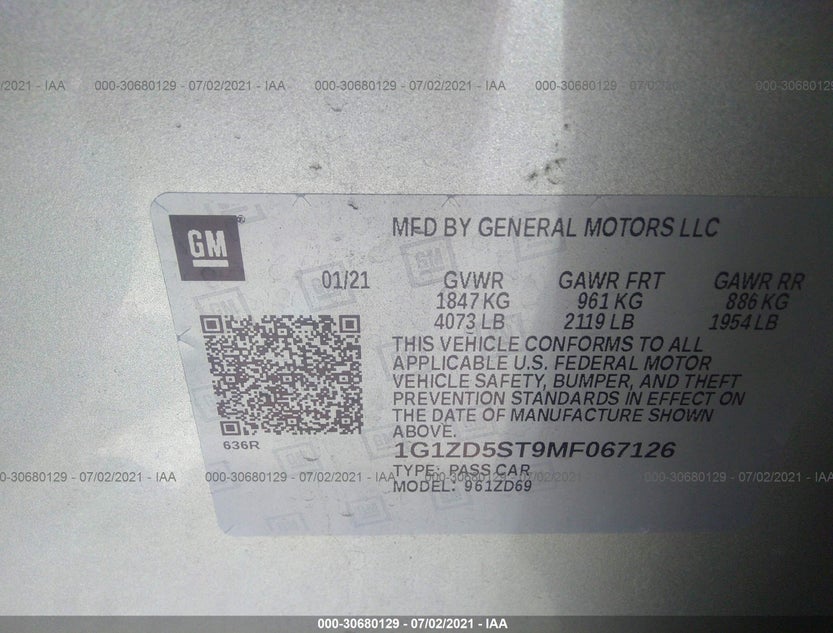 1G1ZD5ST9MF067126