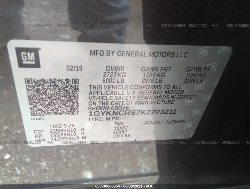 1GYKNCRS7KZ223211