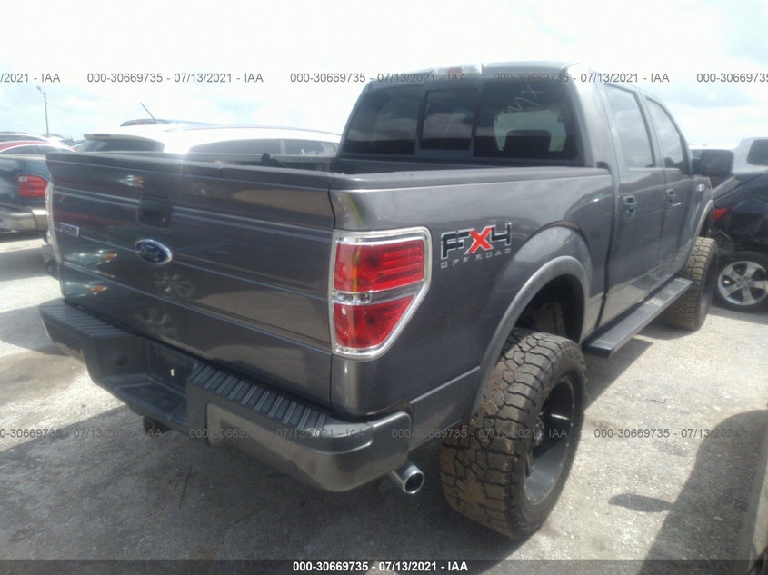 2009 FORD F-150 VIN: 1FTPW14V89FB45788